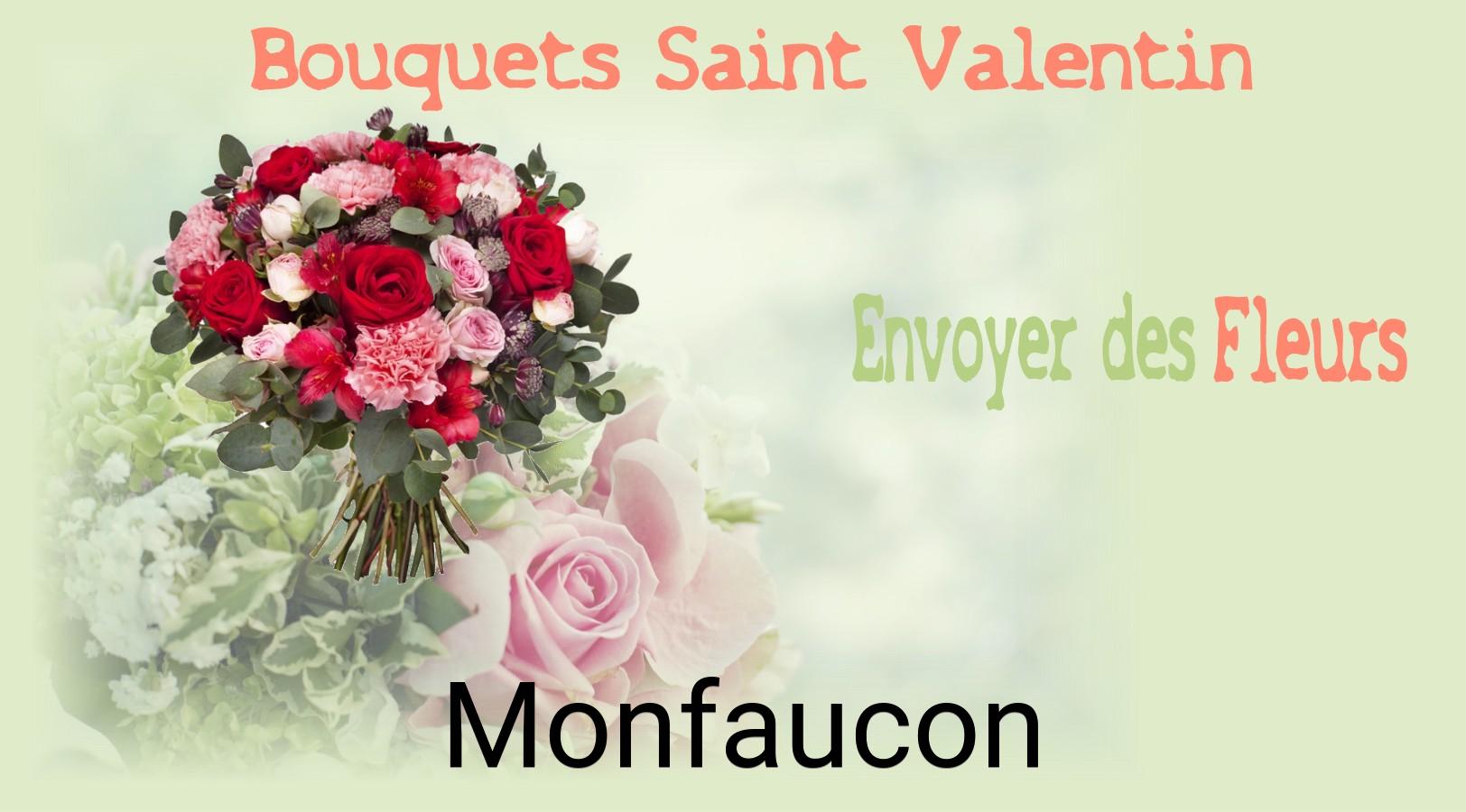 Roses de Saint-Valentin livrées à Monfaucon